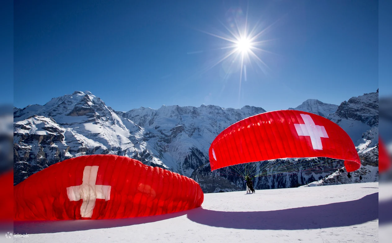 Interlaken Swiss Tandem Paragliding - The High Flight