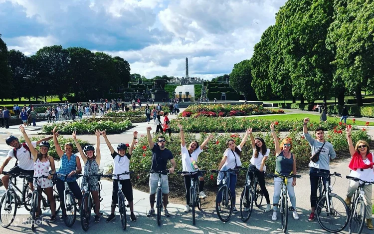 City highlights bike tour in Oslo